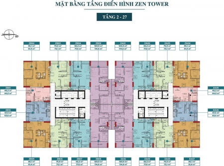 CĐT mở bán 4 tầng đẹp nhất toà Zen vip, chung cư Feliz Homes Hoàng Mai, nhận nhà chỉ với 600tr