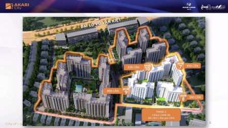 Bảng giá CĐT dự án Akari City GĐ2, chính sách ưu đãi 2,7 tỷ/căn 2PN
