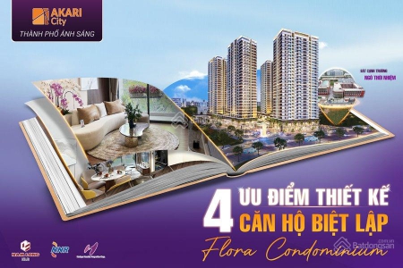 Căn hộ sân vườn Akari City - Căn góc 79m2 + 33m2 sân vườn, thoải mái trồng cây, nuôi cá, xích đu