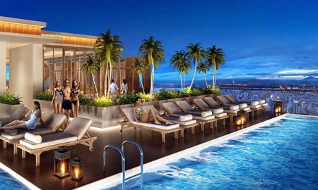 Cần bán biệt thự Seagolf - Wyndham Grand KN Paradise Cam Ranh siêu hot có nội thất giá 51tr/m2
