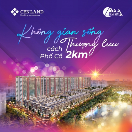 Suất ngoại giao chung cư Khai Sơn City Long Biên - giá chiết khấu 11%