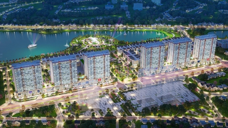 Bán suất ngoại giao căn 2 PN chung cư Khai Sơn City rẻ nhất quận Long Biên, LH : 0389587708