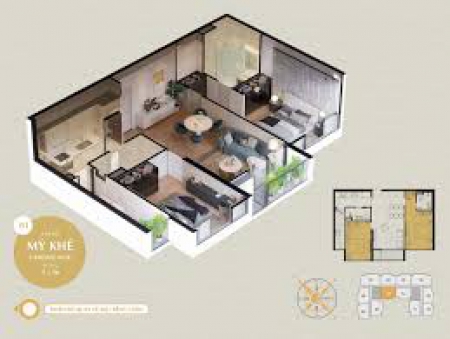 Lối vào The Sang có đường nối trực diện ra biển Mỹ Khê quy hoạch 21.5m đã được TP Đà Nẵng phê duyệt