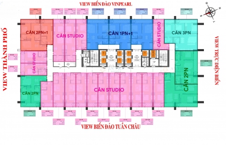 độc quyền tầng cao, view biển từ chủ đầu tư dự án Lotte ICON40, chiết khấu 10%
