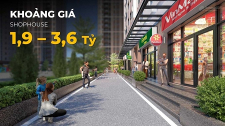 Mở bán 78 căn shop chân đế tại 6 tòa chung cư Ori GĐ2, căn góc đẹp, đường lớn giá chỉ từ 1.89 tỷ